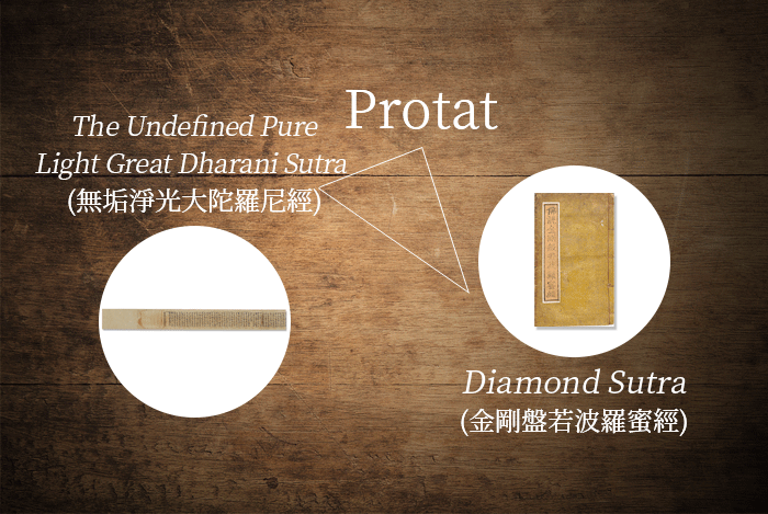 Protat,無垢淨光大陀羅尼經,金剛盤若波羅蜜經
