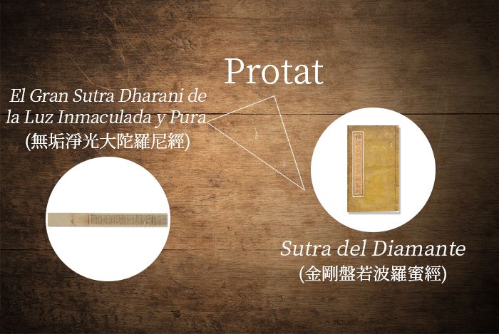 Protat, 無垢淨光大陀羅尼經, 金剛盤若波羅蜜經